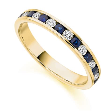 chanel eternity ring|blue diamond half eternity ring.